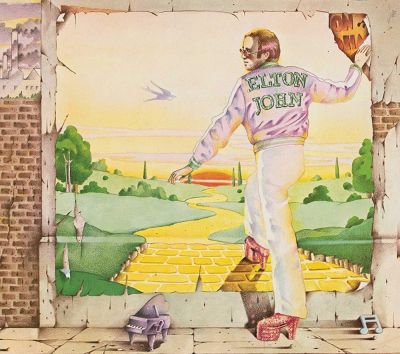 Goodbye Yellow Brick Road LP cover

