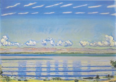 Rhythmische Landschaft am Genfersee by Ferdinand Hodler

