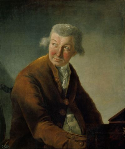Karl Friedrich Abel by Alexandre Auguste Robineau

