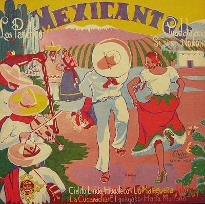 Los Panchos's Mexicantos LP cover

