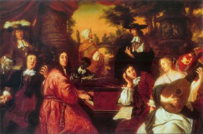 Musical Company by Johannes Voorhout

