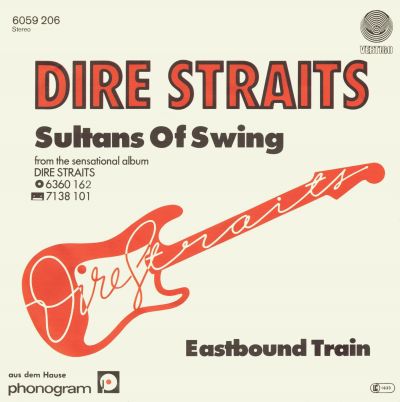 Sultans of Swing single cover

