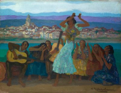 The Gypsy Dance by Hermenegildo Anglada-Camarasa

