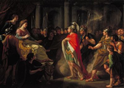 The Meeting of Dido and Aeneas by Nathaniel Dance Holla

