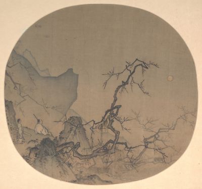 Viewing Plum Blossoms by Moonlight by Ma Yuan

