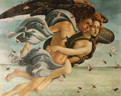 Zefiros by Sandro Botticelli

