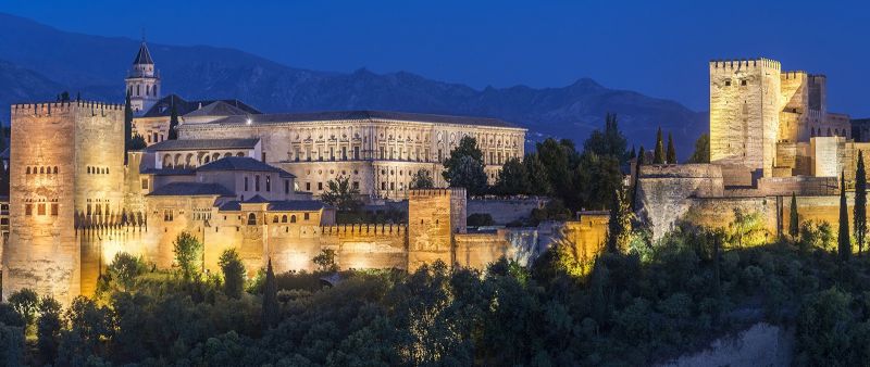 Alhambra Granada Palace, Spain