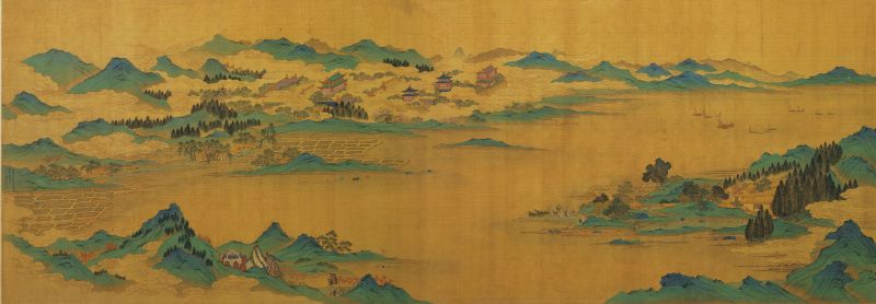 Ode on Shanglin Park by Qiu Ying
