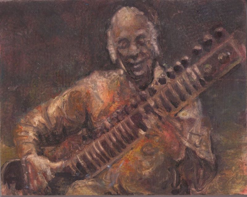 Vilayat Khan by Berry van Boekel