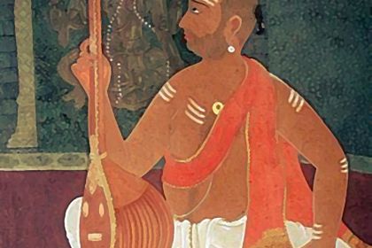 Progressive rhythms and sacred themes of Shyama Shastri songs