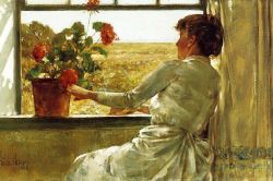 Summer Evening by Childe Hassam

