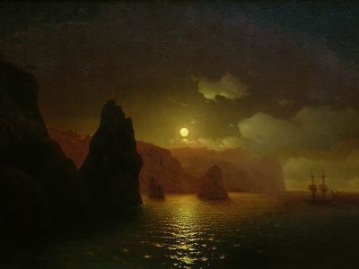 Cape Fiolent by Ivan Aivazovsky