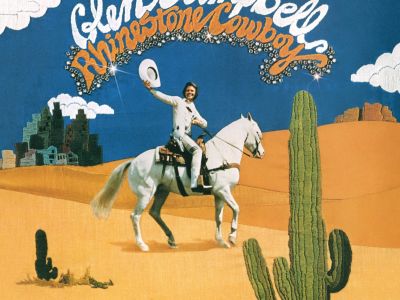 Glen Campbell's Rhinestone Cowboy LP cover