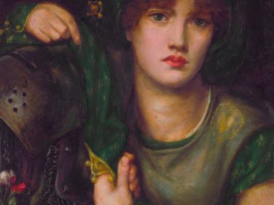 My Lady Greensleeves by Dante Gabriel Rossetti